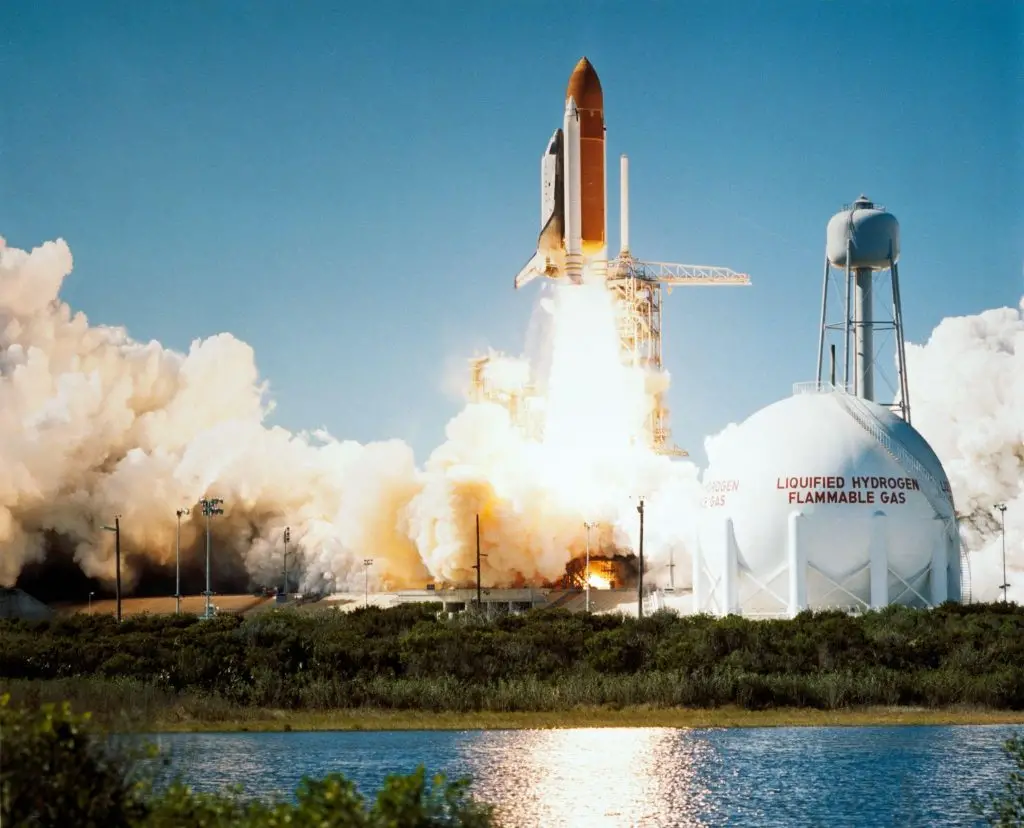 NASA’s Challenger space shuttle lifted off Testing with Radio Waves