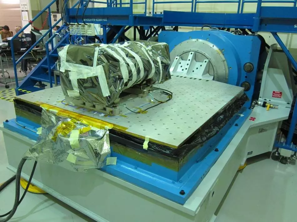 Vibration Testing GOES-R Solar Ultraviolet Imager (SUVI) instrument