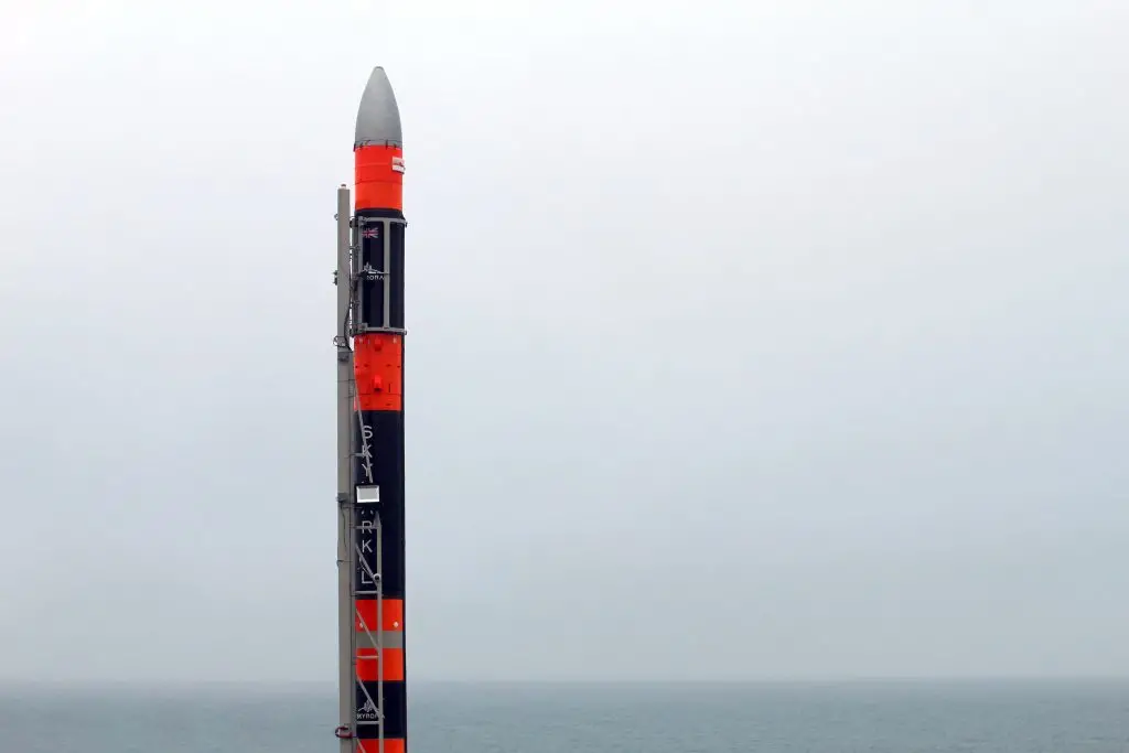 Skyrora Rocket on Launch Pad Skylark L Launch Vehicle