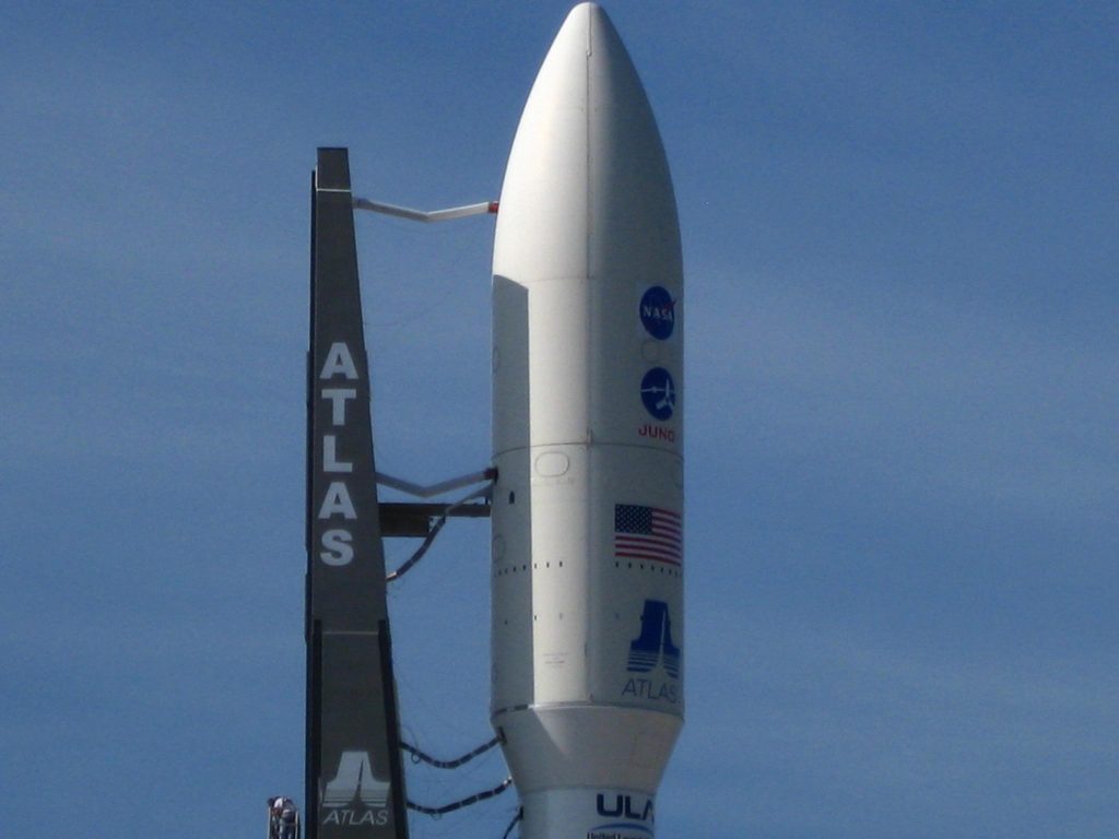 The payload fairing of the Atlas V rocket