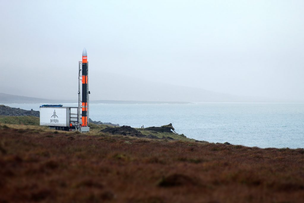 Skylark L Rocket in Iceland