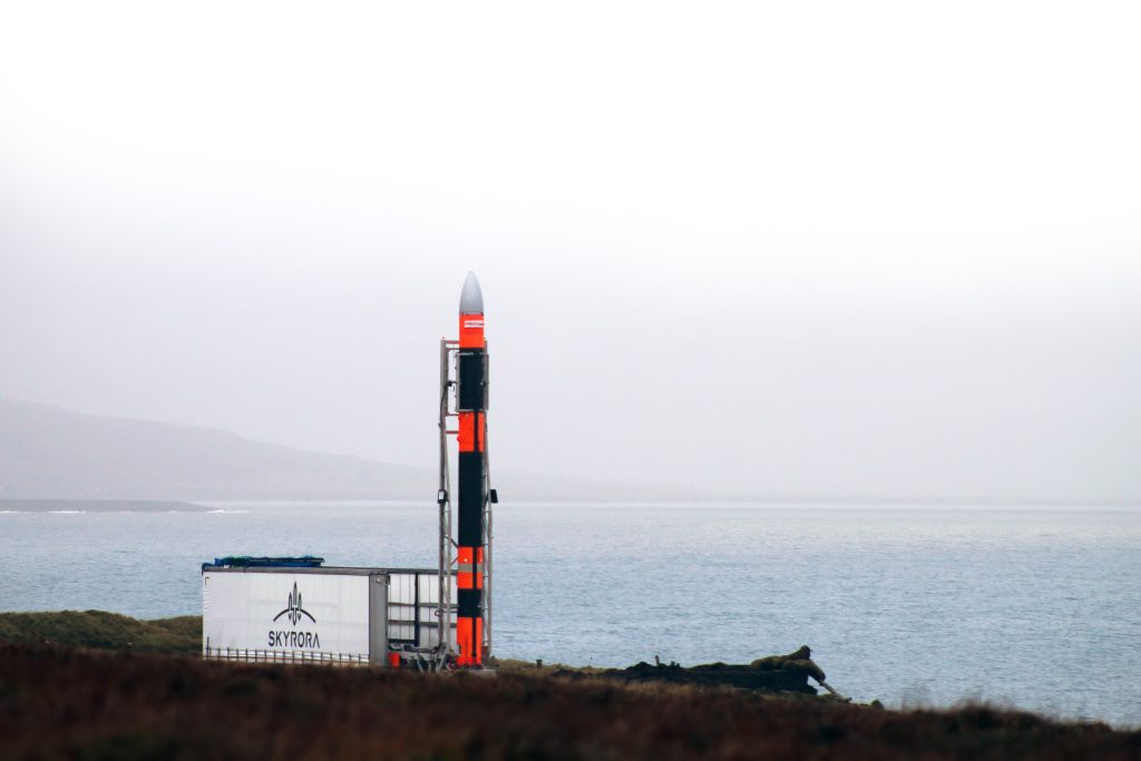 Skyrora Skylark L rocket launch from Iceland