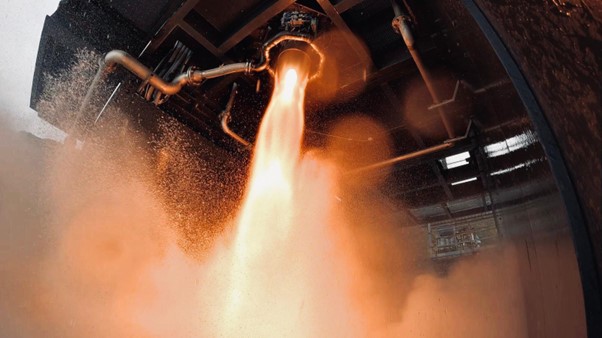 Skyrora conducts rocket engine test for uk space