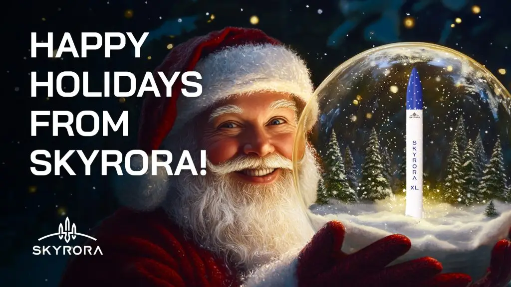 Happy holidays 2025 from Skyrora